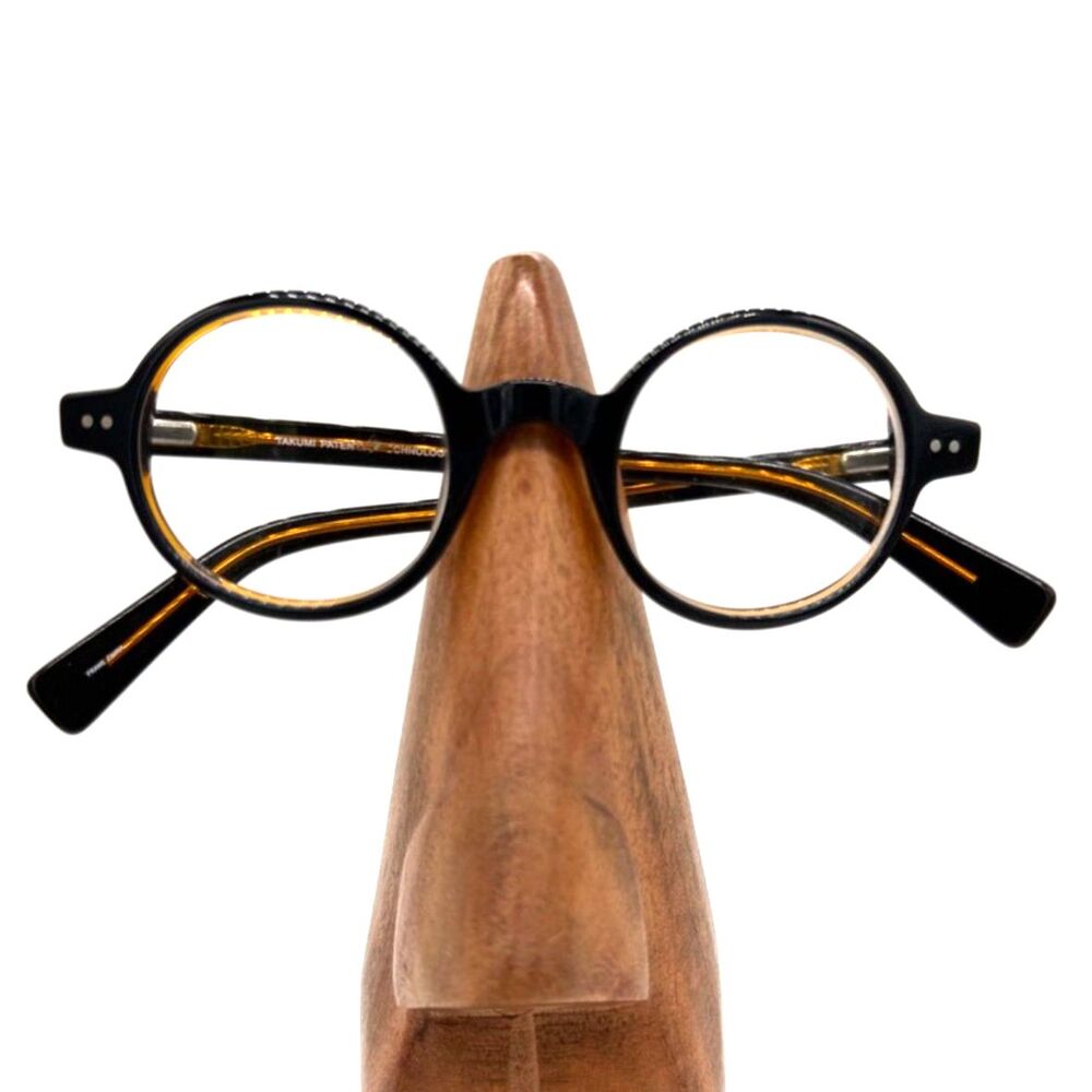 Round "Harry Potter" Eyeglasses Small Size Brown